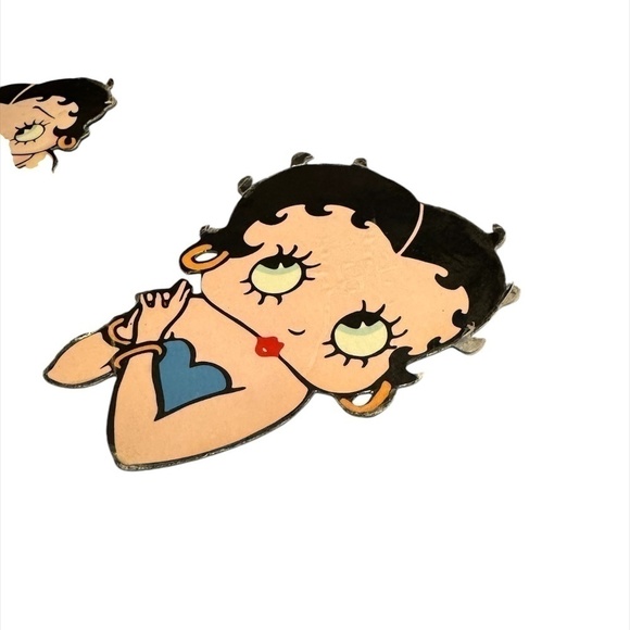 Vintage Betty Boop Magnets Set of 4 - Picture 4 of 8